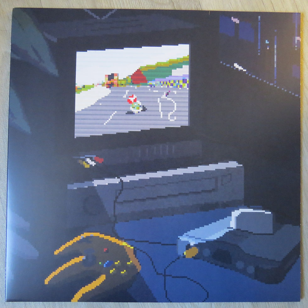 Mario Kart NES - vinyl Rainy Day