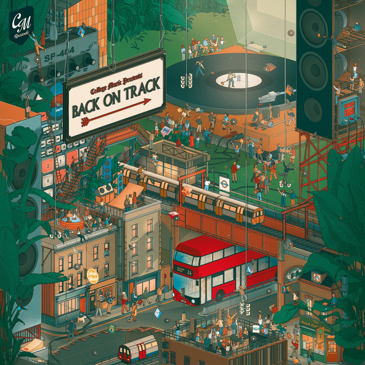 College Music Presents: Back on Track LP