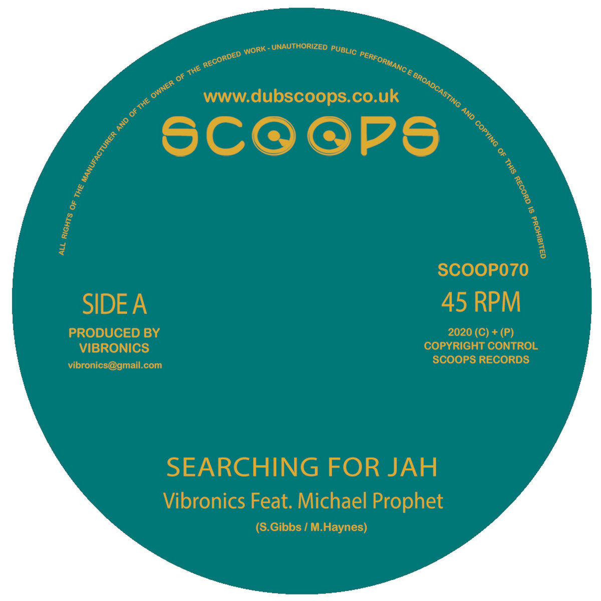 Vibronics Feat. Michael Prophet – Searching For Jah