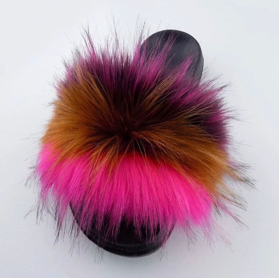 Women Faux Fur Slippers