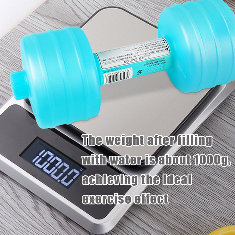 Thumbnail: Water-filled Dumbbells Portable Dumbbell Sports Water Bottle for Arm Strength Tr