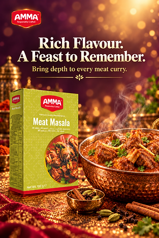 Amma Meat Masala in Plum Glow