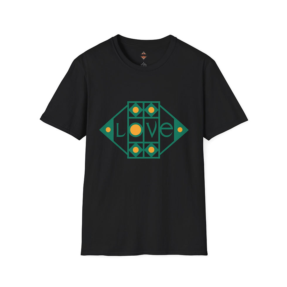 Thumbnail: Love Graphic Unisex T-Shirt - Softstyle Casual Tee for Everyday Wear