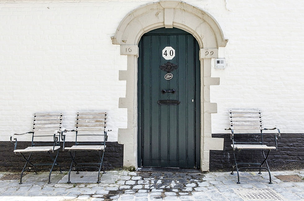 Victorian front door