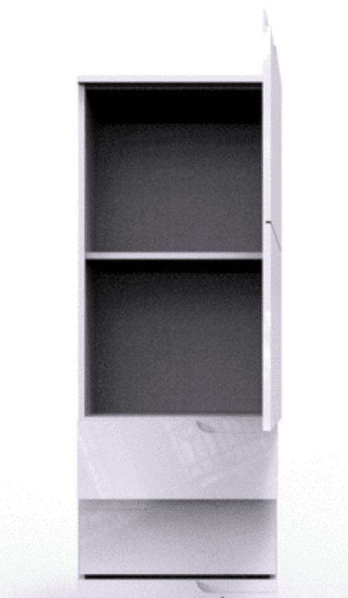 Thumbnail: London Wardrobe – Contemporary white gloss wardrobe perfect for London homes.