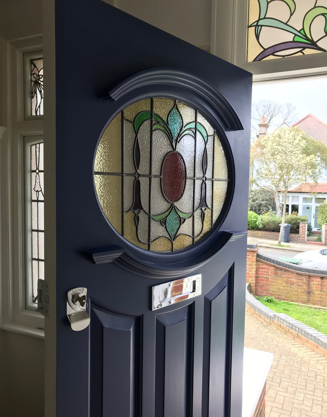 Period front door 1930s front door