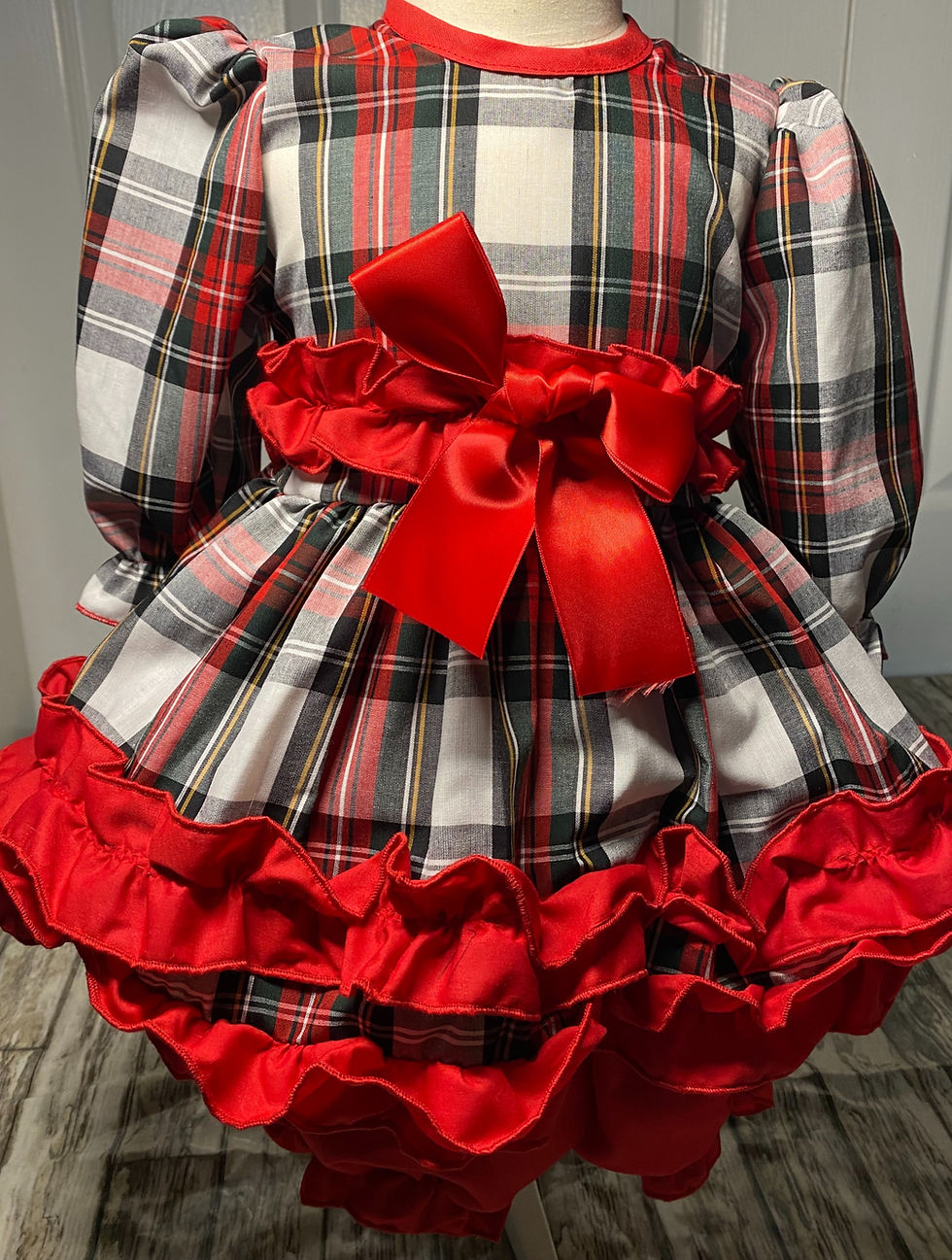 Thumbnail: Fairytale Dress Black/white/red