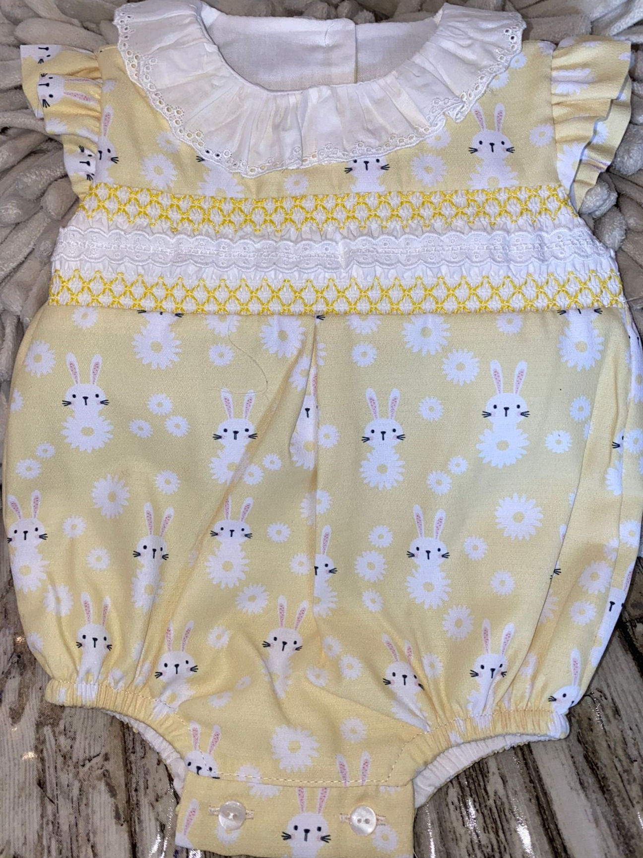 Lemon Rabbit  romper
