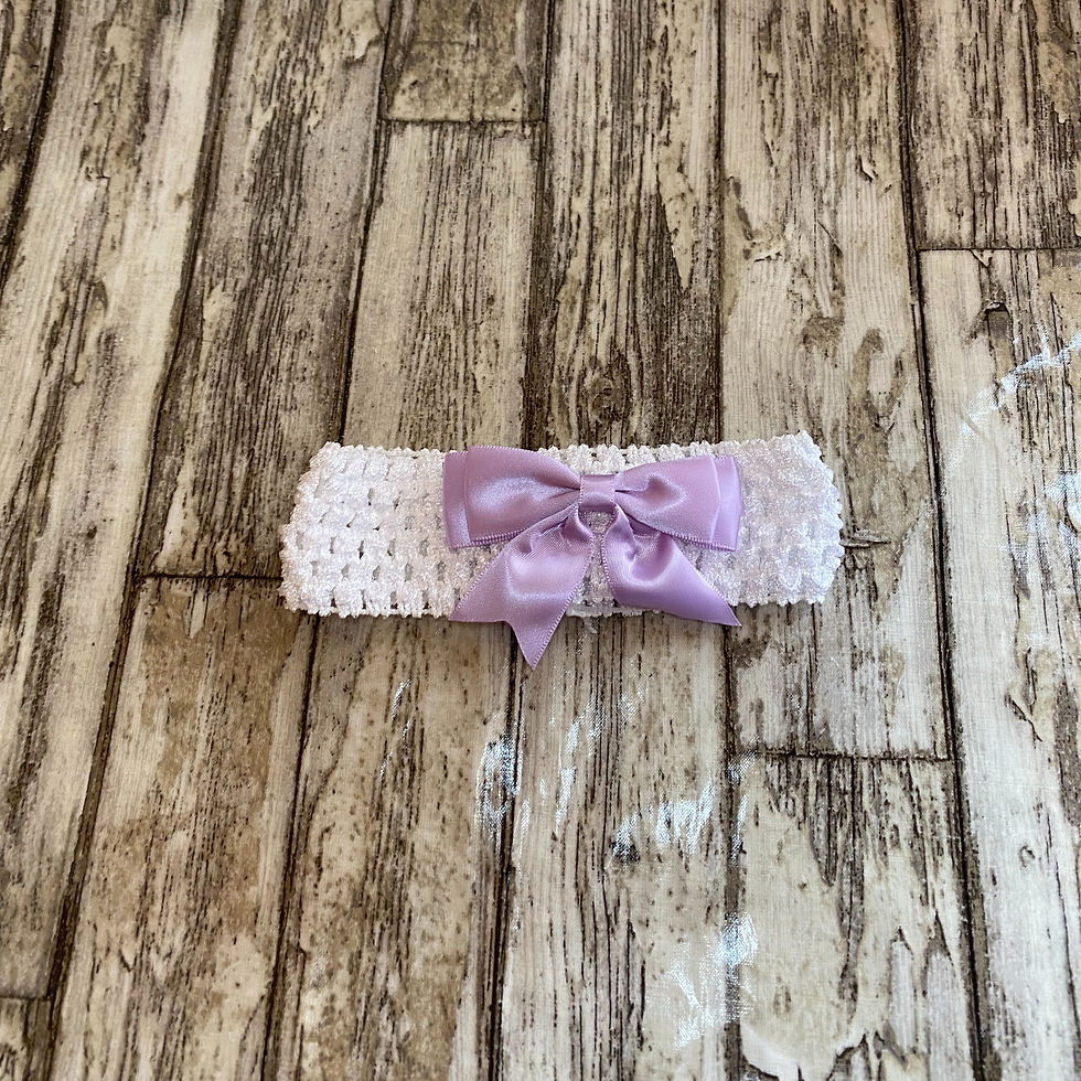 Thumbnail: Lilac Bow Headband