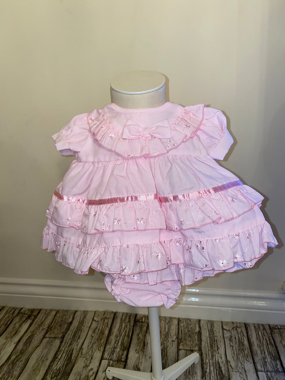 Thumbnail: Prem Frilly Pink dress and pants