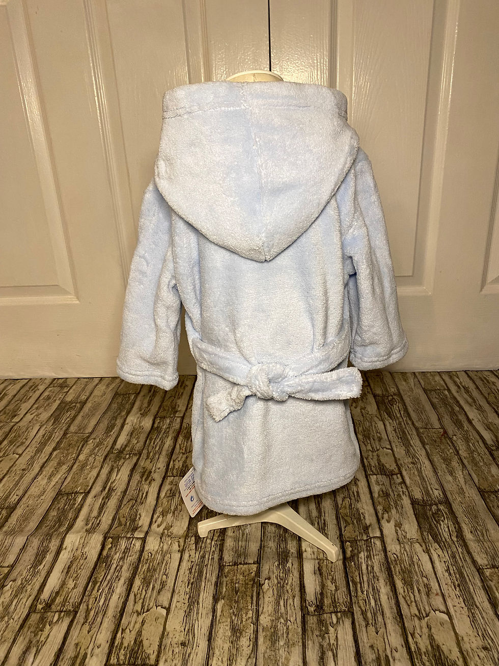 Thumbnail: Blue dressing gown