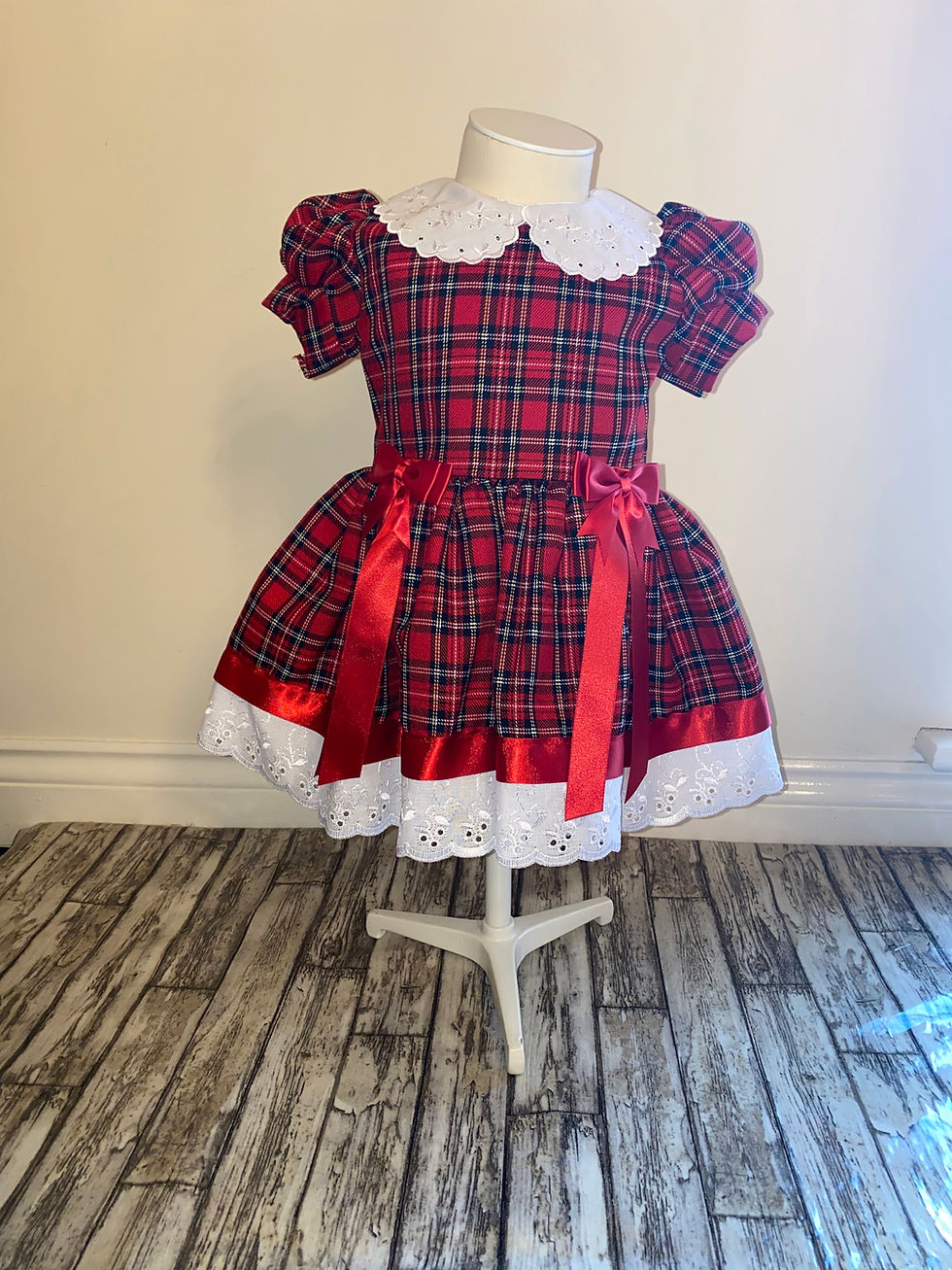 Thumbnail: Red Tartan Check Dress