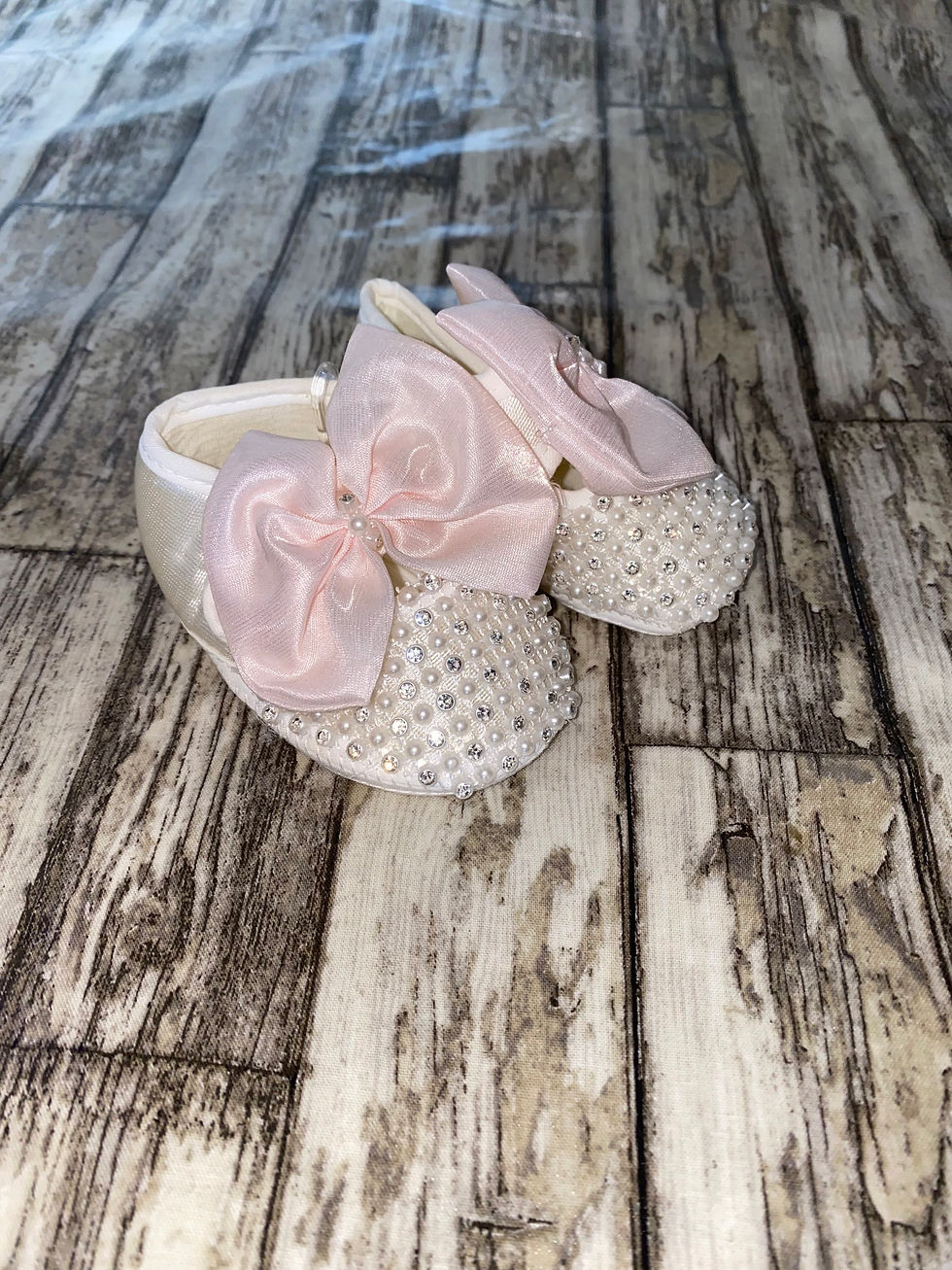 Thumbnail: Pink Jewelled Booties