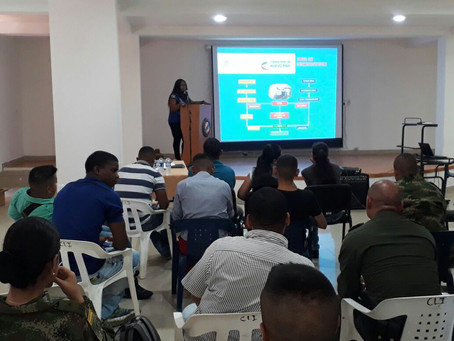 Grupo de Atención Humanitaria al Desmovilizado del Ministerio de Defensa Nacional visitó Puerto Berr