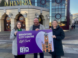 Bradford City Centre Gift Card has topped £210k in sales