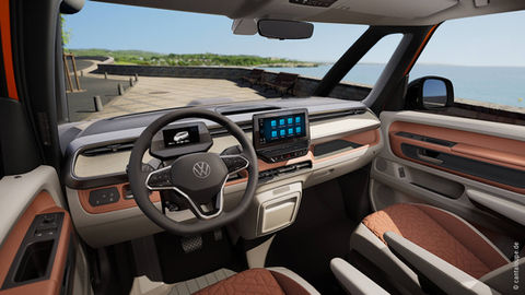 Unreal Beauty Production VW i.Buzz interior