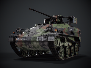 model Wiesel 1A4 MK20 front