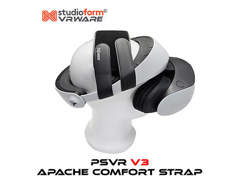 PSVR2 Apache V2 Comfort Strap PU/Fabric | Studioform Creative PSVR2 Apache V2 Comfort Strap PU/Fabric | Studioform Creative