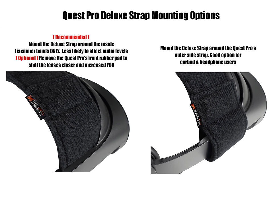 Thumbnail: Quest Pro Apache Comfort Strap V3