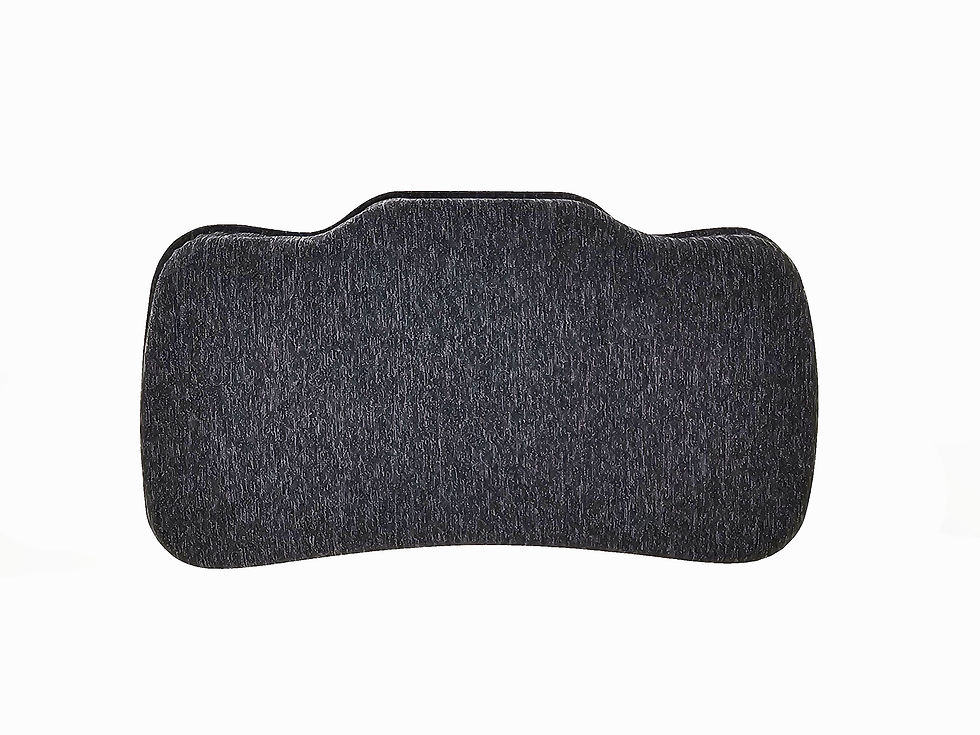 Thumbnail: Pimax Crystal LIGHT New V2 Large Rear Pad Gray Fabric