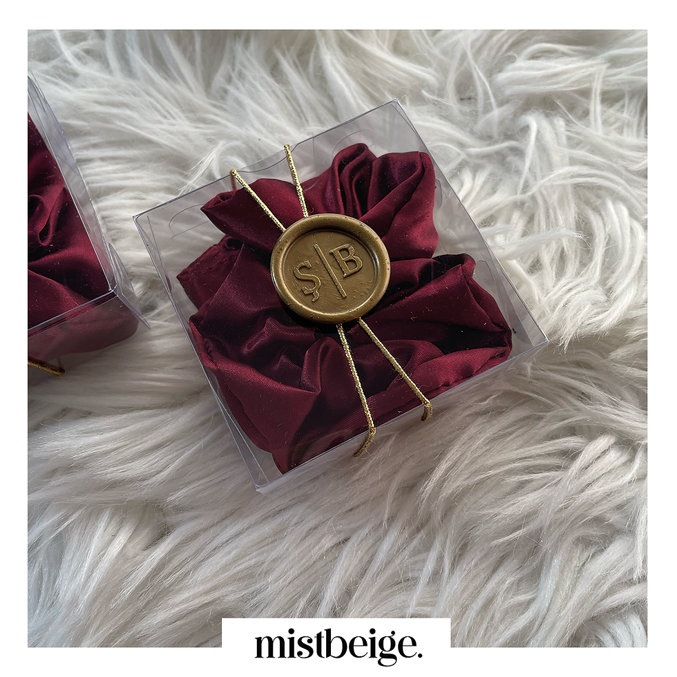 Küçük resim: Şeffaf Asetat Kutulu Saten Toka Kına Hediyeliği