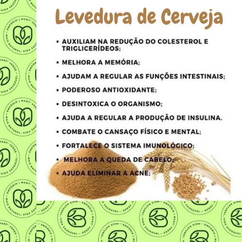  Levedura de Cerveja a Granel