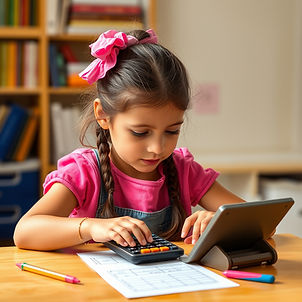 A girl using a calculator.jpg