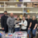 Pictured are Brady Hebert, Jason Alleman, Tori Marceaux, Emily with The Hub, Kelsey Link, and Kayla Viguerie!