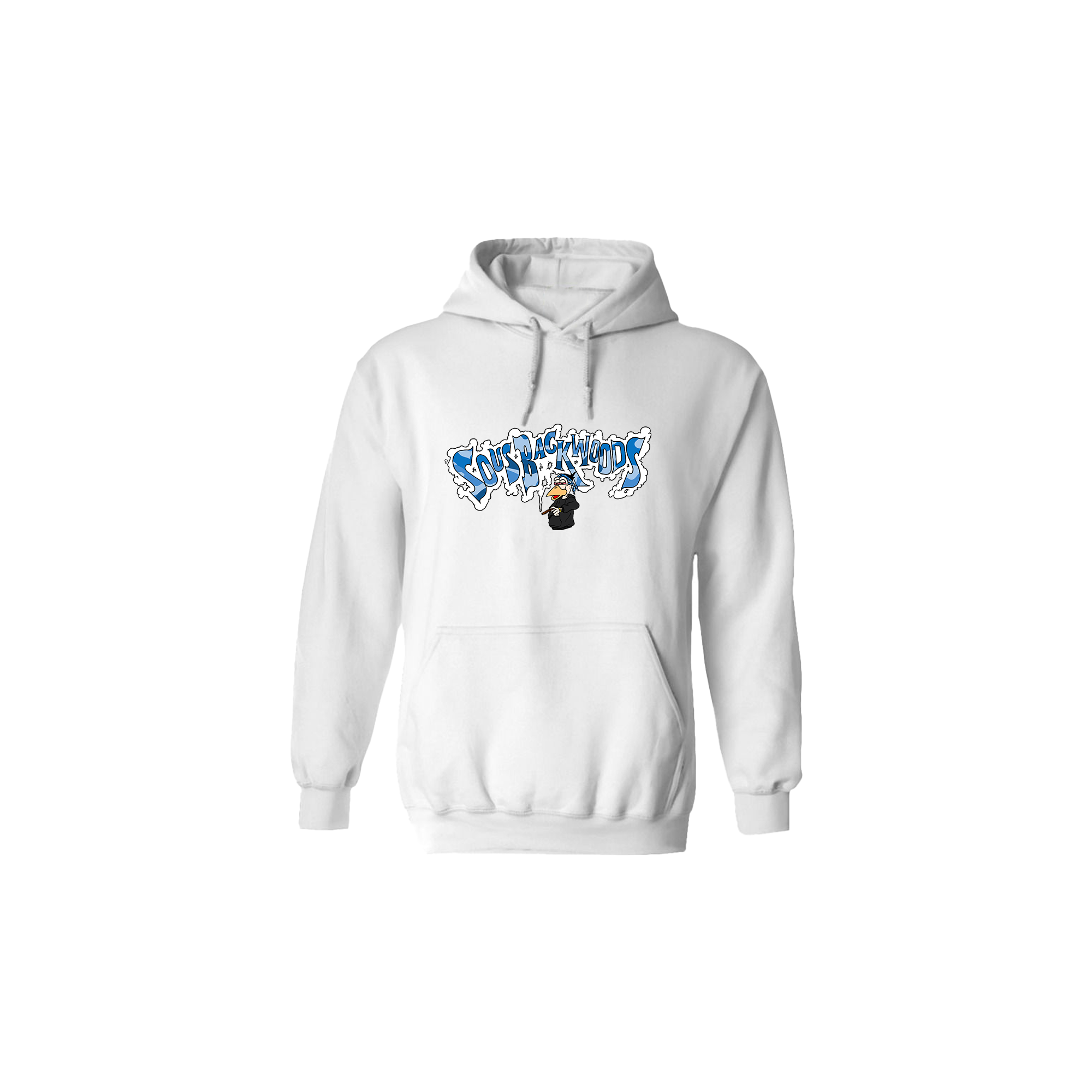  SOUSBACKWOODS HOODIE  BLUE CAMO
