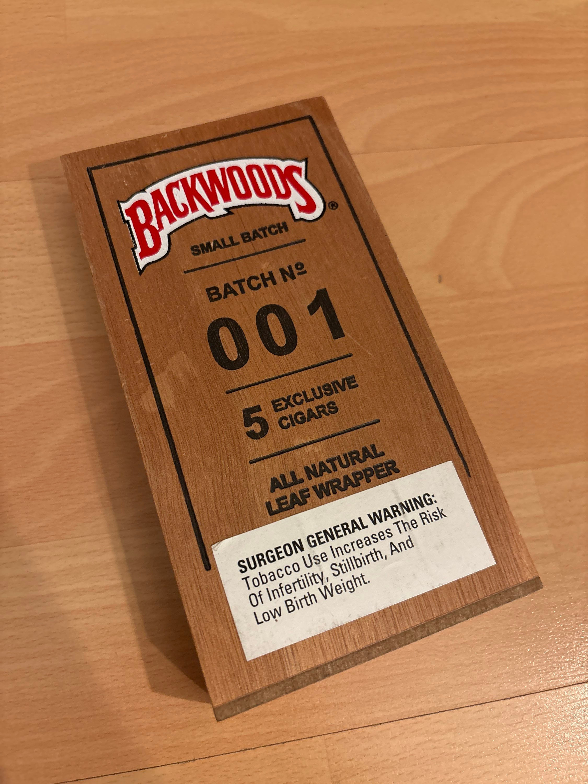 BACKWOODS SMALL BATCH N • 001 