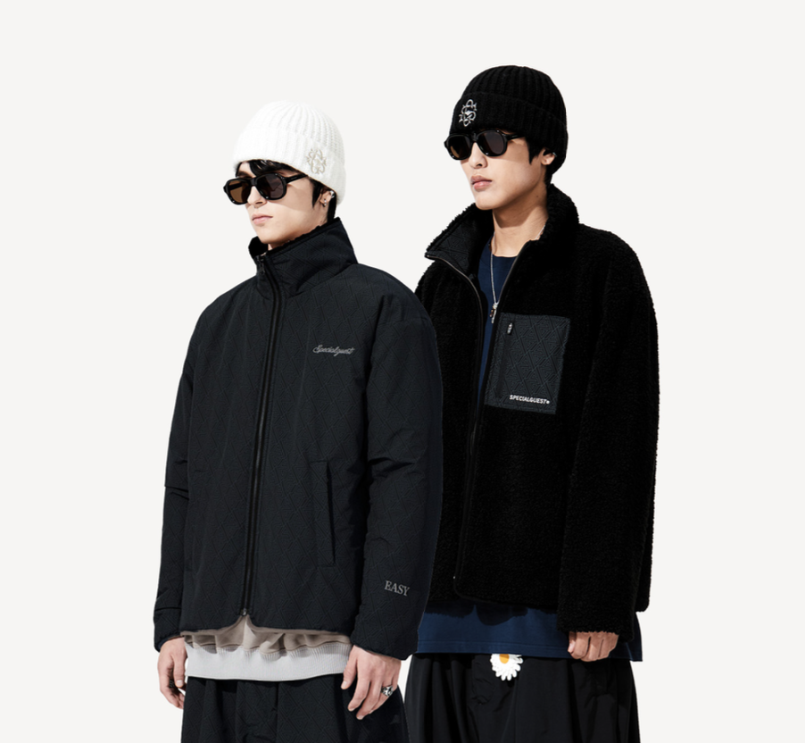 Thumbnail: 2627 SPECIAL GUEST EASY Reversible Fleece Jacket