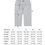 Thumbnail: 2526 SPECIAL GUEST EASY MARKSTITCH WORK雪衣｜雪褲 - Pale Khaki & Steel Gray