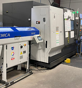 CNC mill-turn machine at Atomic Machine's Naples, FL