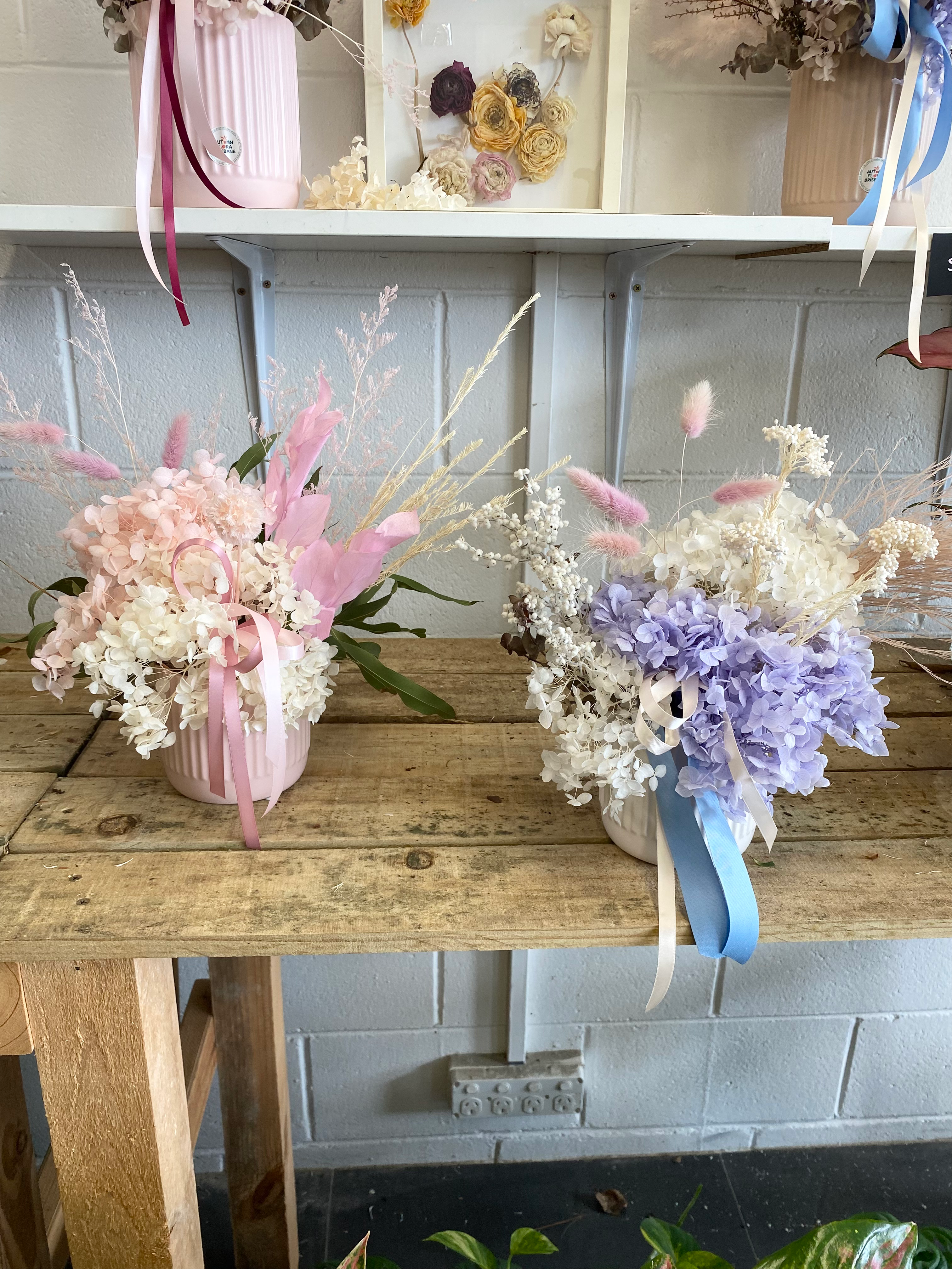 Small Dried Flowers Arrangement