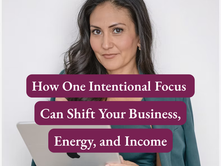 Word of the Year: How One Intentional Focus Can Shift Your Business, Energy, and Income