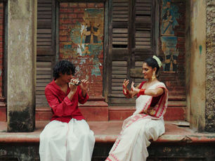 Manik Red Sneakers by Gully Labs