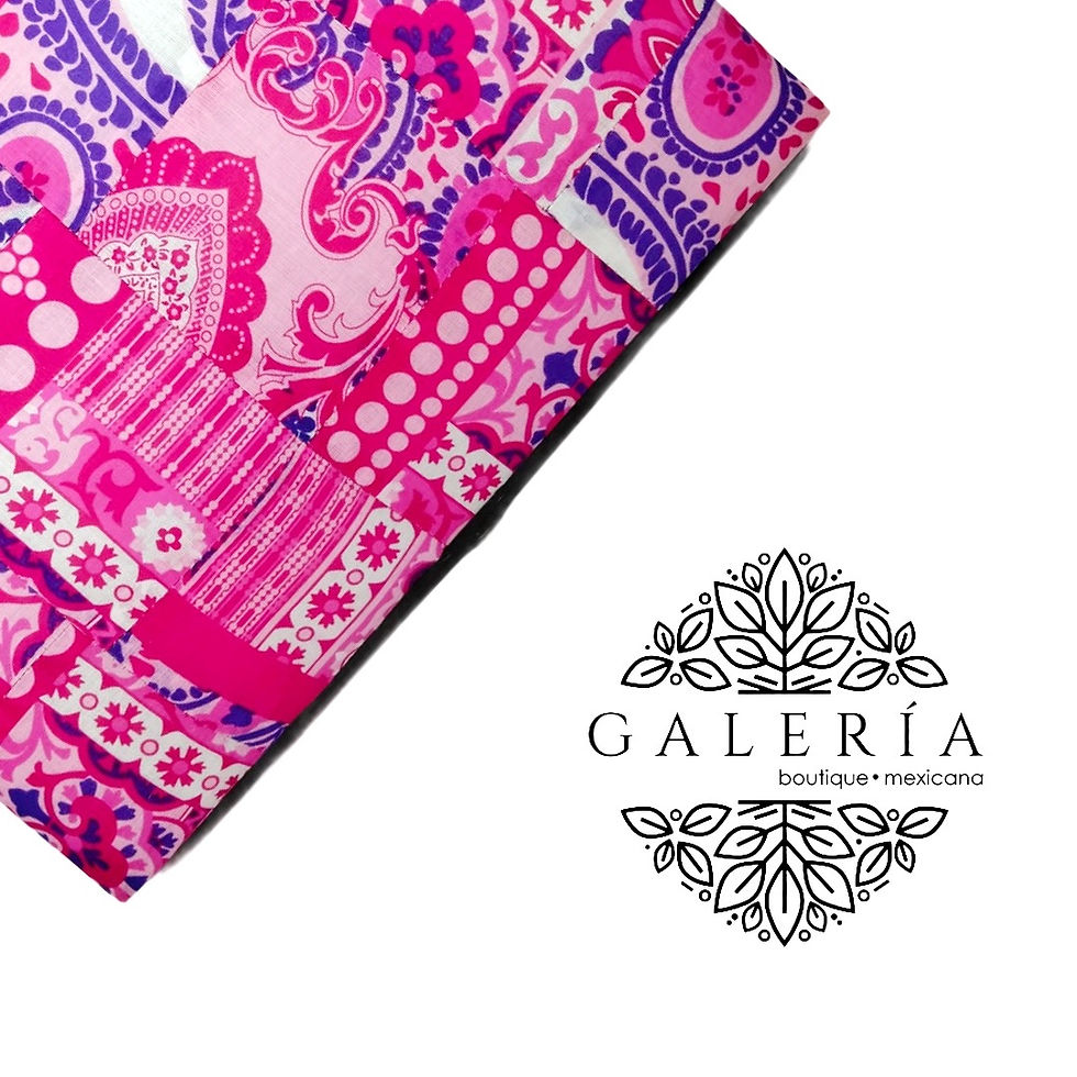 Miniatura: ALHAJERO GRANDE MANDALA ROSA