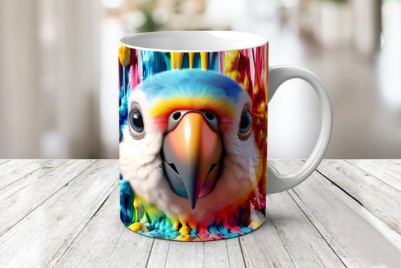 Thumbnail: Parrot face mug