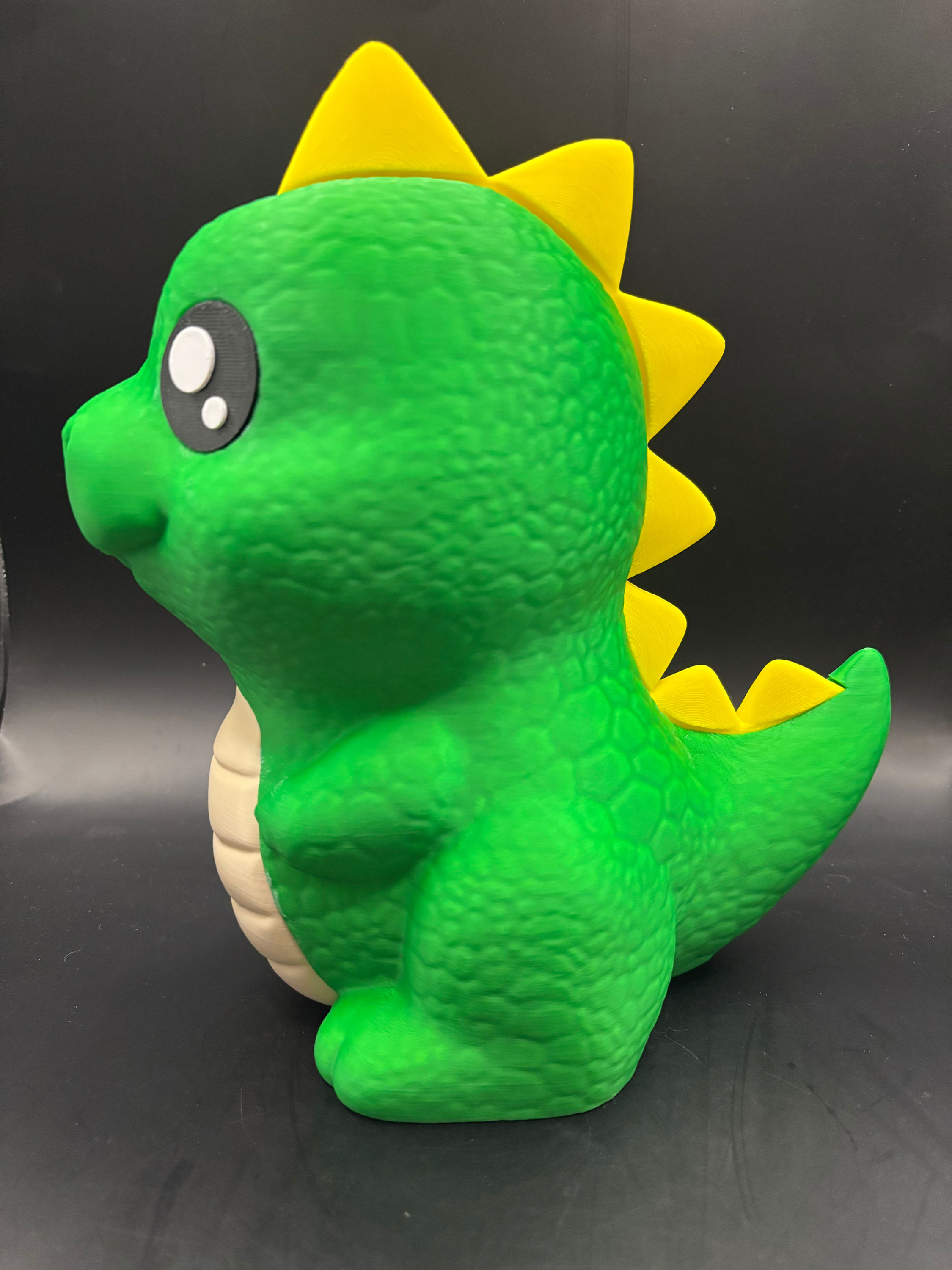 Side of Dinosaur bank