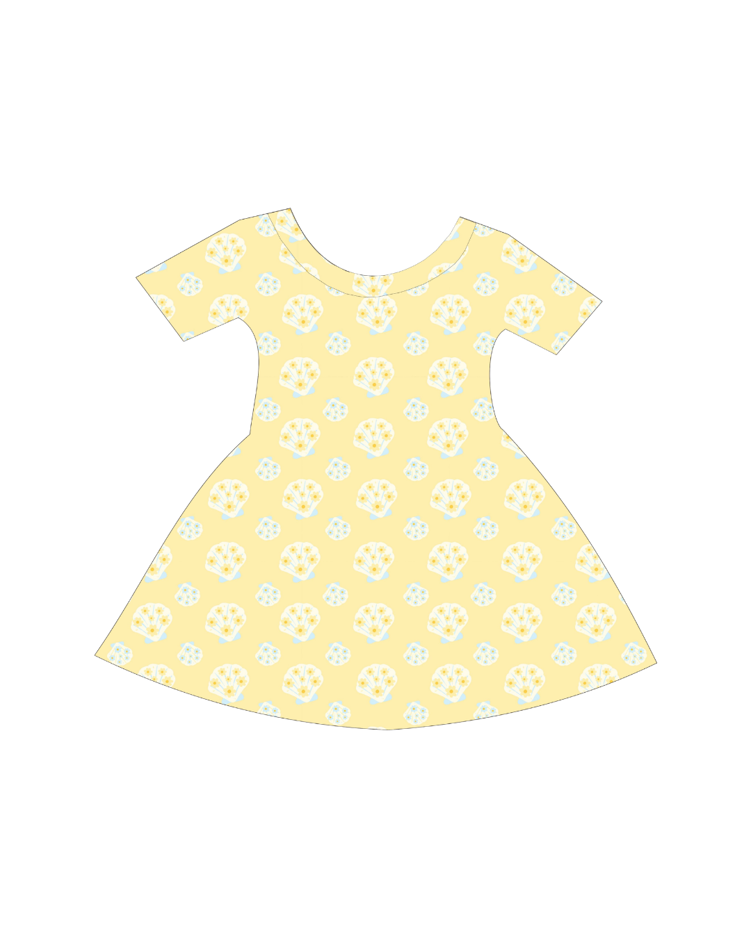 Sunbeam Shores Bamboo Toddler Dress