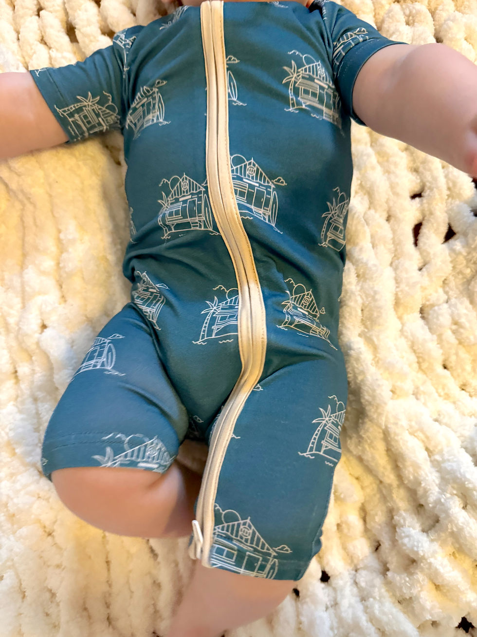 Thumbnail: Eazy Living Bamboo Short Romper