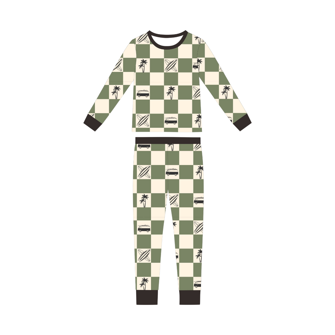 Surfs Up Bamboo Pajamas