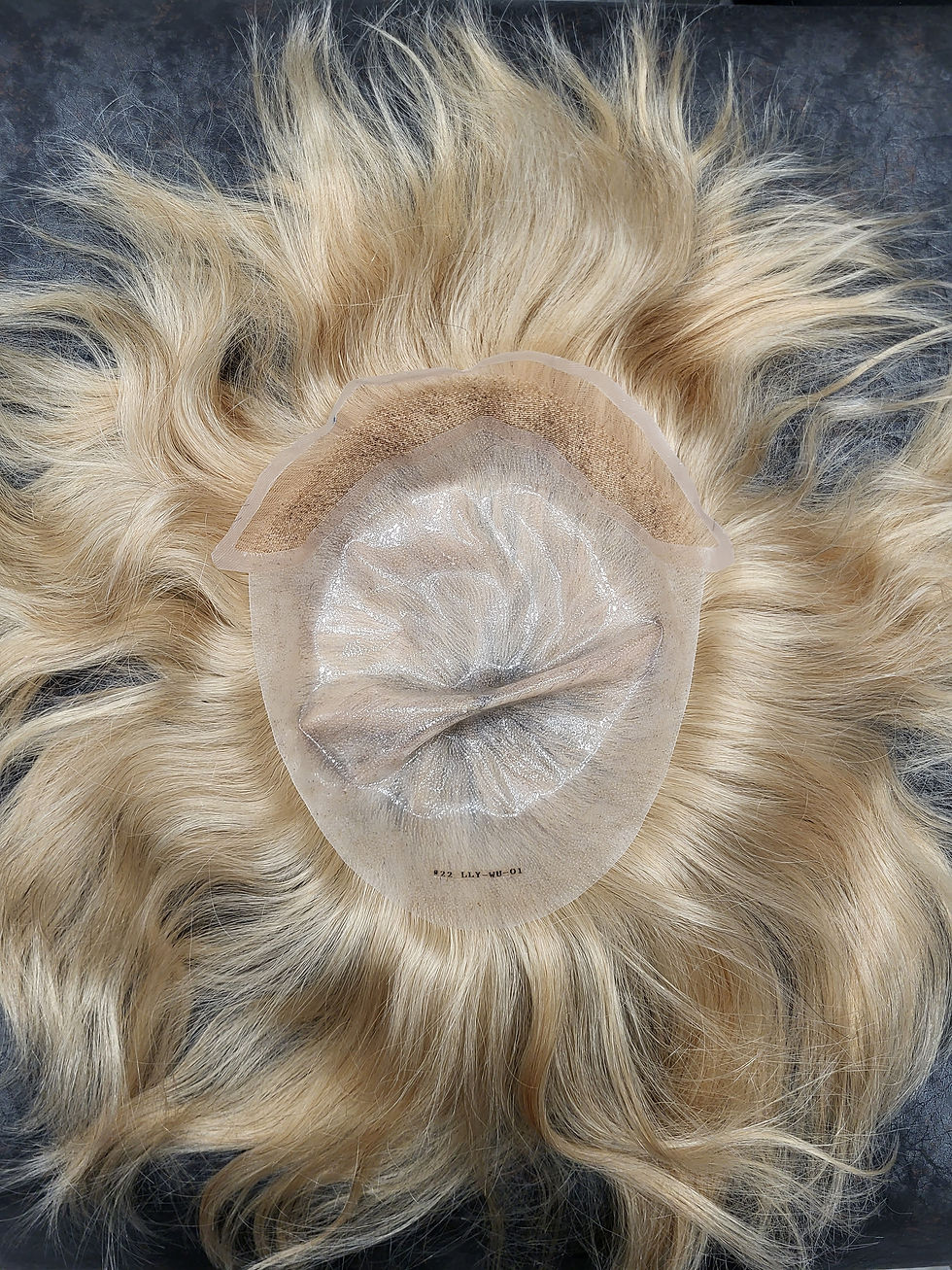 Protesi lace front colore biondo