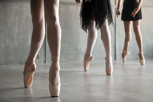 ballerine con collant danza