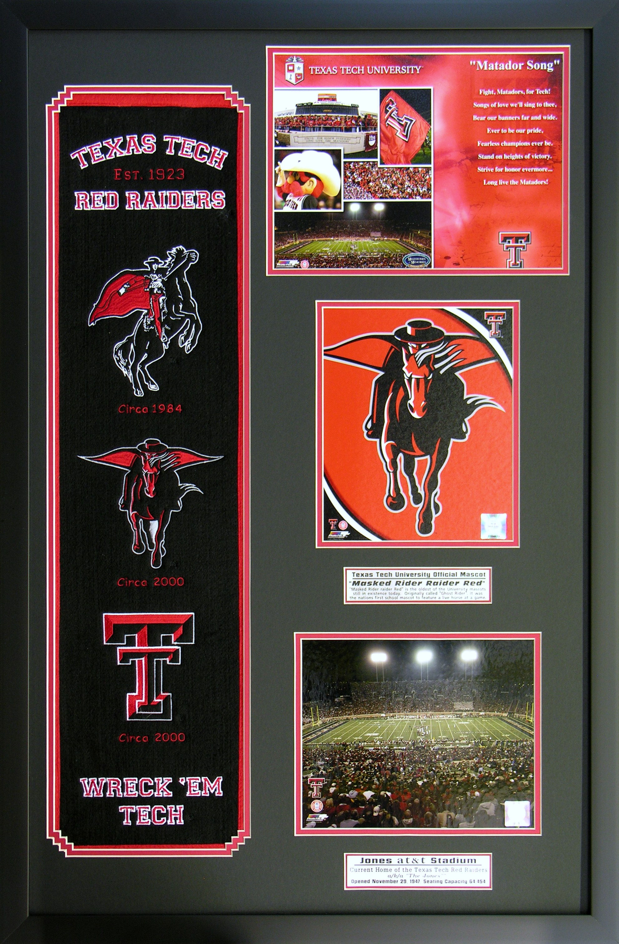 Texas Tech NCAA Heritage Wall Ar