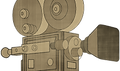 Old Fashioned Film Camera