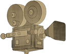 Old Fashioned Film Camera
