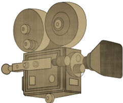 Old Fashioned Film Camera