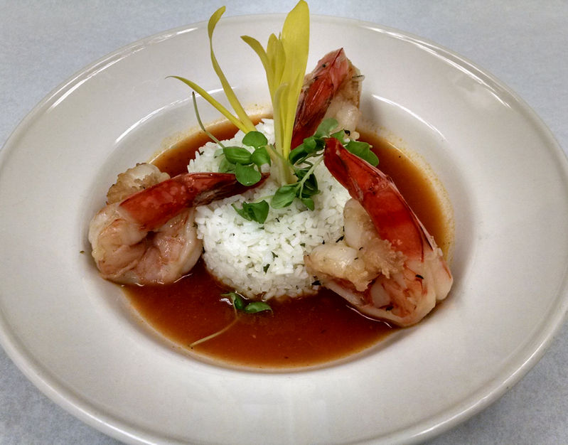 shrimp and ginger rice