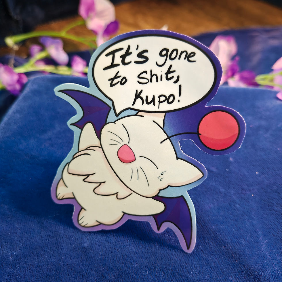 Oh no, kupo - sticker